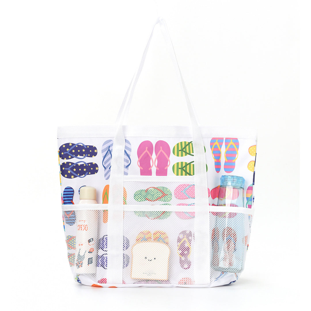 Spacious beach bag with breathable mesh design Bowlift