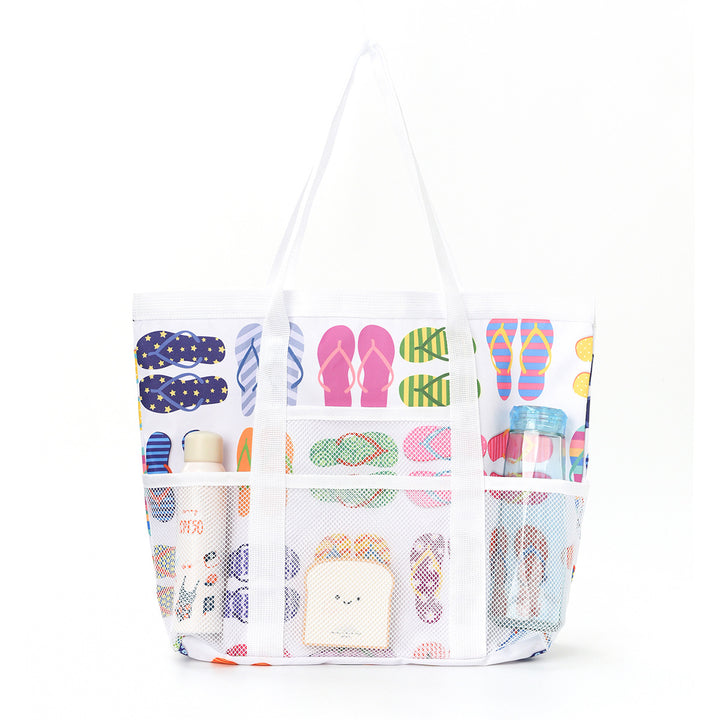 Spacious beach bag with breathable mesh design Bowlift