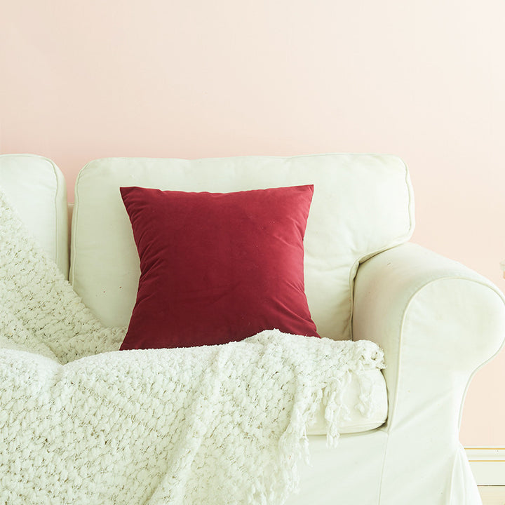 Soft Velvet Square Cushion