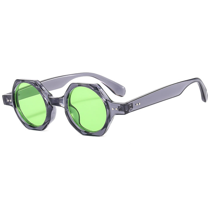 Women’s Geometric Sunglasses in Eye-Catching Design Bowlift