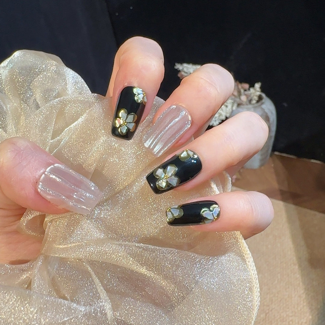 Floral Pattern Nail Art Set Bowlift
