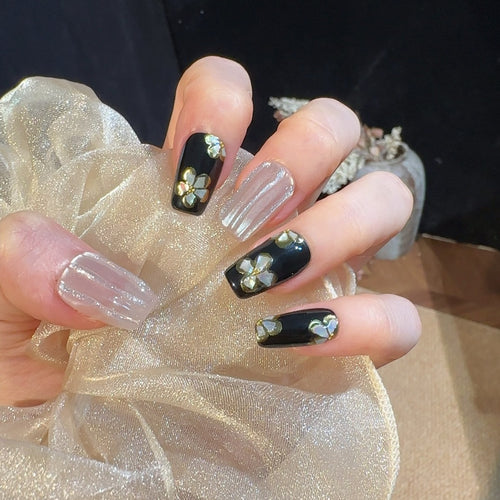 Floral Pattern Nail Art Set Bowlift