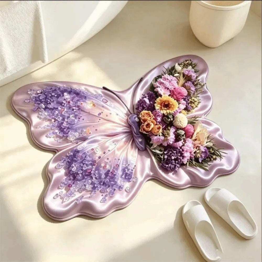 Floral Lotus Shaped Mat Bowlift