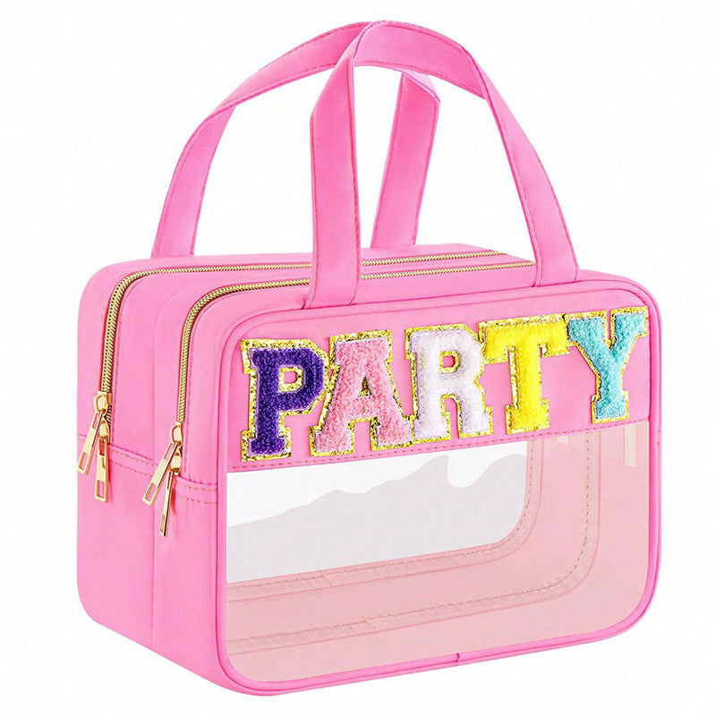 Transparent Cosmetic Organizer Bag Bowlift