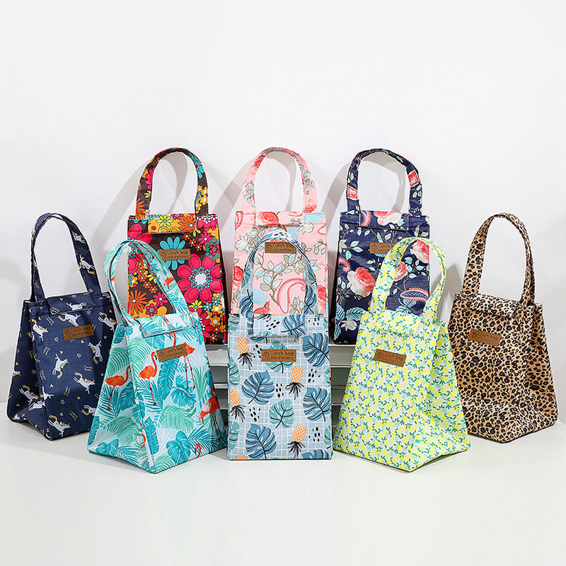 Insulated Rabbit Design Lunch Tote