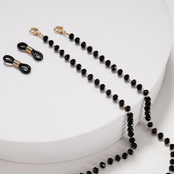 Elegant Beaded Eyewear Chain Bowlift