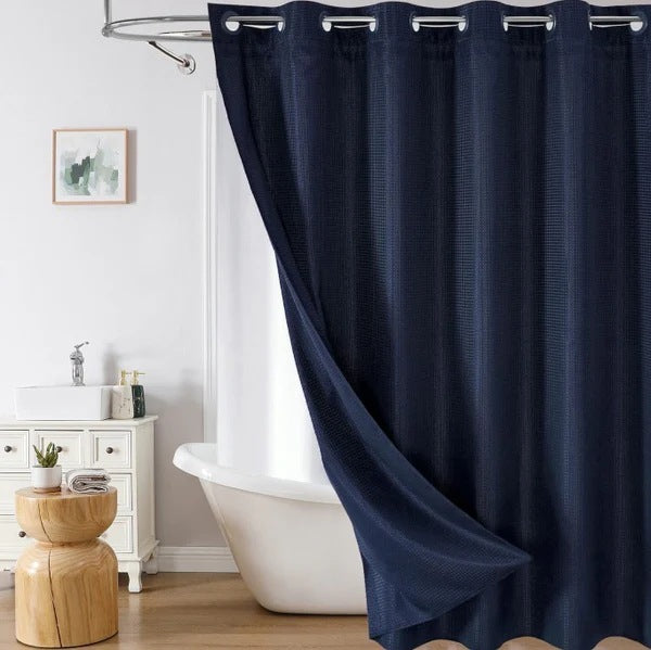 Artistic Floral Shower Curtain Bowlift