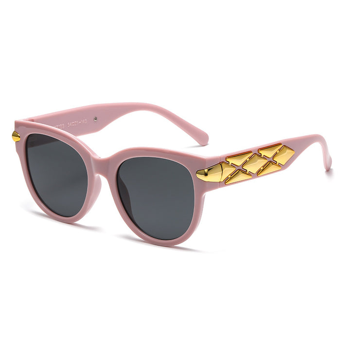 Women's designer sunglasses with innovative, detailed frame Bowlift