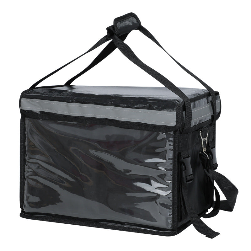 Women's practical cooler bag with transparent viewing windows Bowlift