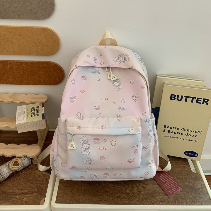 Fun Character Print Backpack