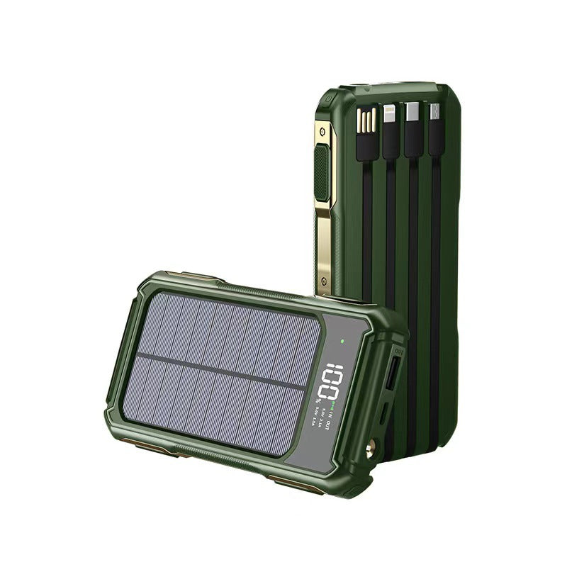 Robust Solar Power Bank with Fast Charging Function Bowlift