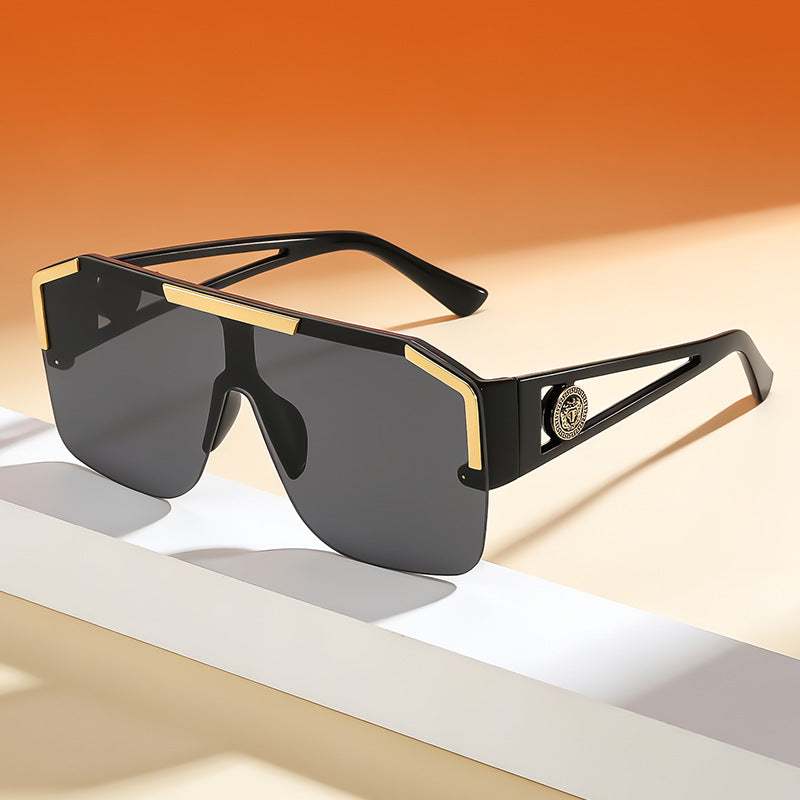 Oversized Geometric Sunglasses Bowlift
