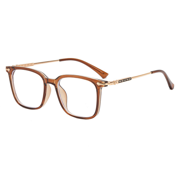 Women square designer glasses with elegant frame design Bowlift