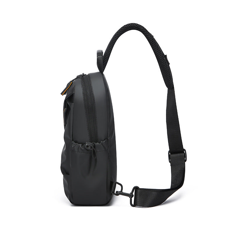 Sling backpack with flexible compartment layout and water-repellent material Bowlift