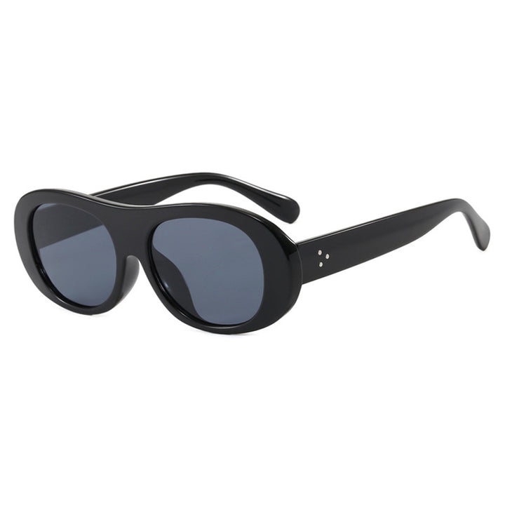 Women's fashionable oversized sunglasses with elegant tortoiseshell pattern Bowlift