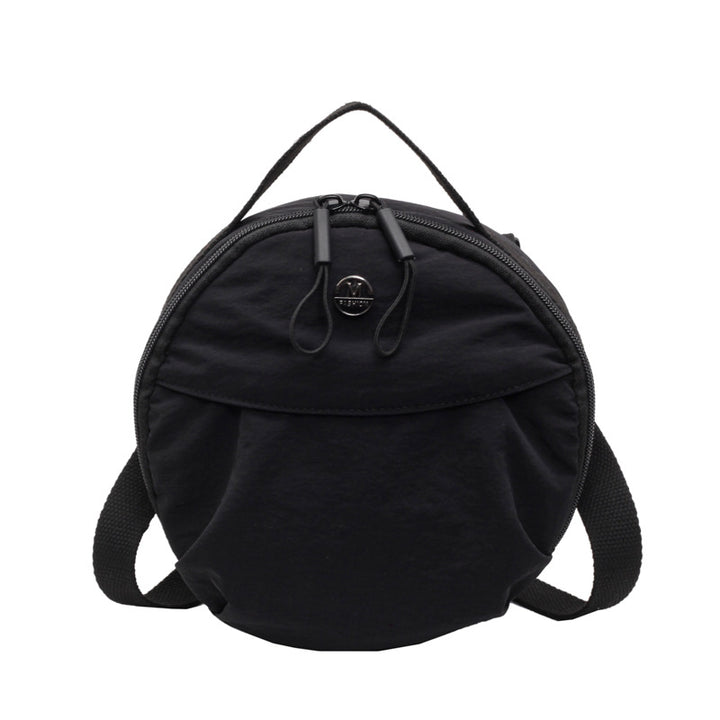 Compact Round Crossbody Bag