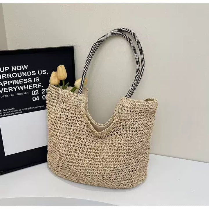 Fashionable Macrame Shoulder Bag Bowlift
