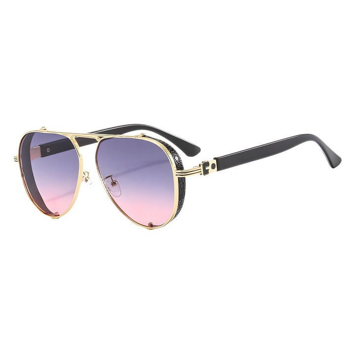 Women's fashionable sunglasses with innovative retro-futuristic design Bowlift