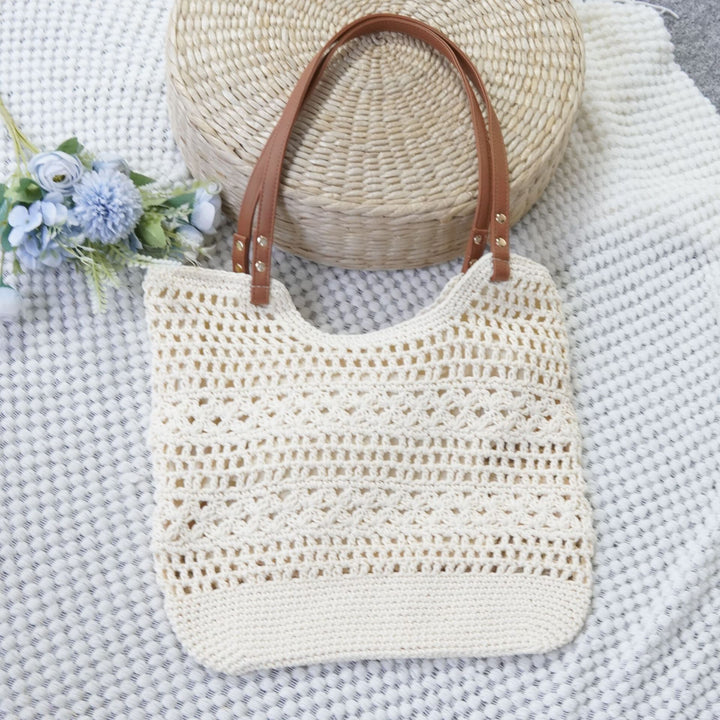 Handcrafted Macrame Tote Bag Bowlift