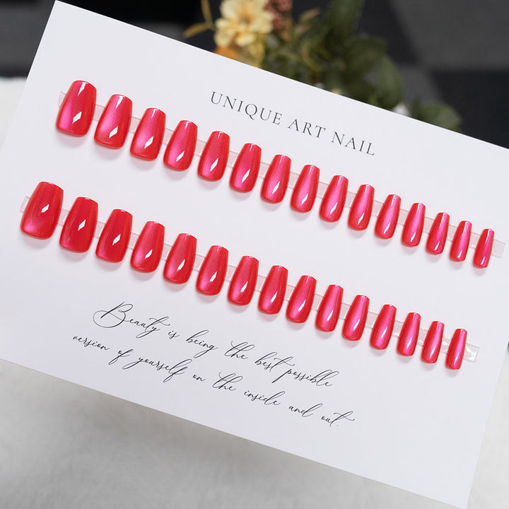 Glossy Acrylic Press-On Nail Set