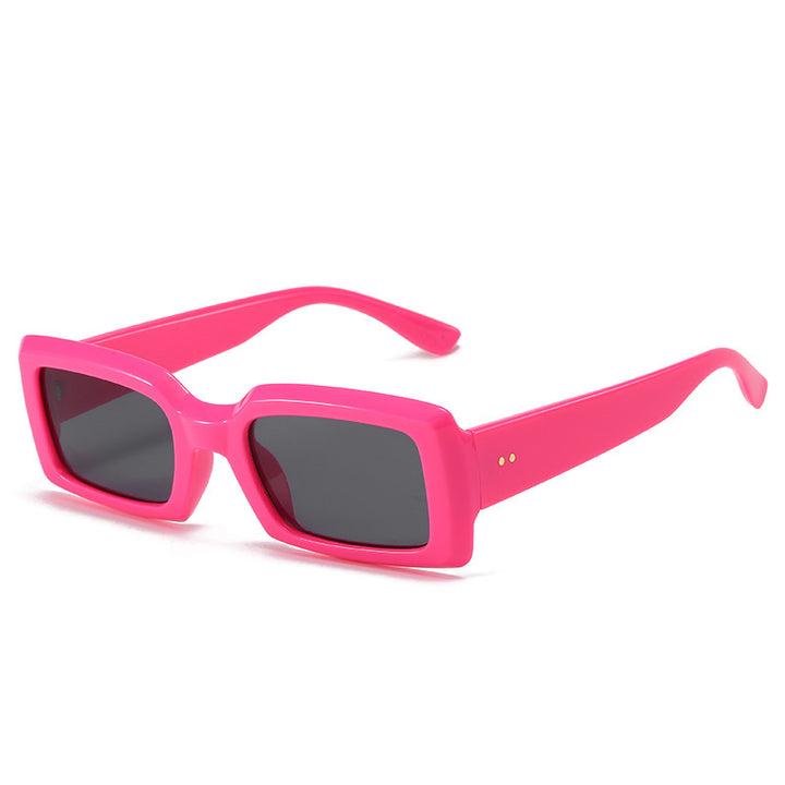 Oversized Geometric Sunglasses with Gradient Lenses Bowlift