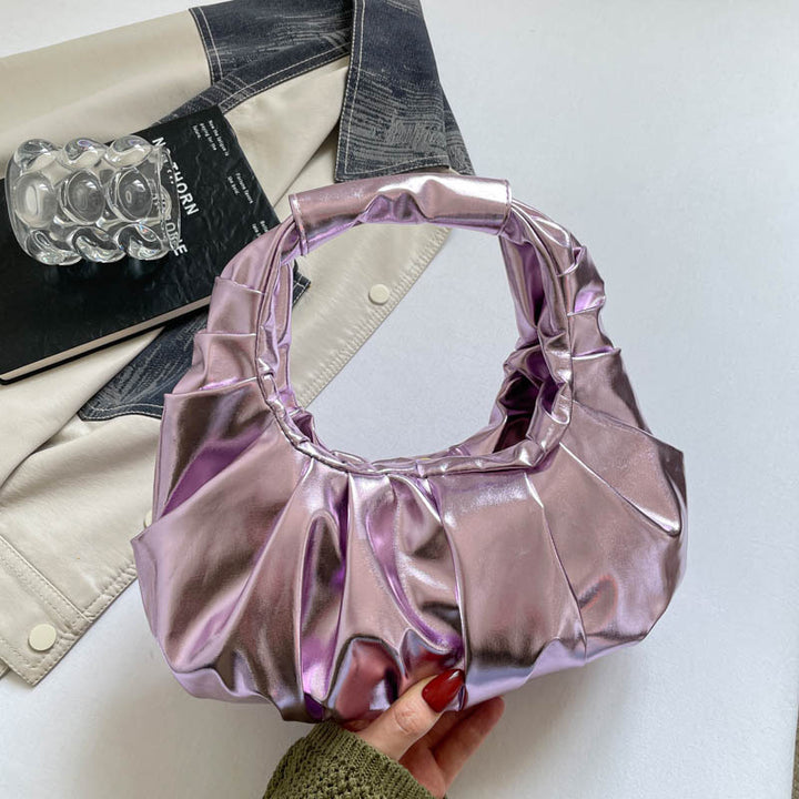 WoMetallic Fashion Handbag Bowlift