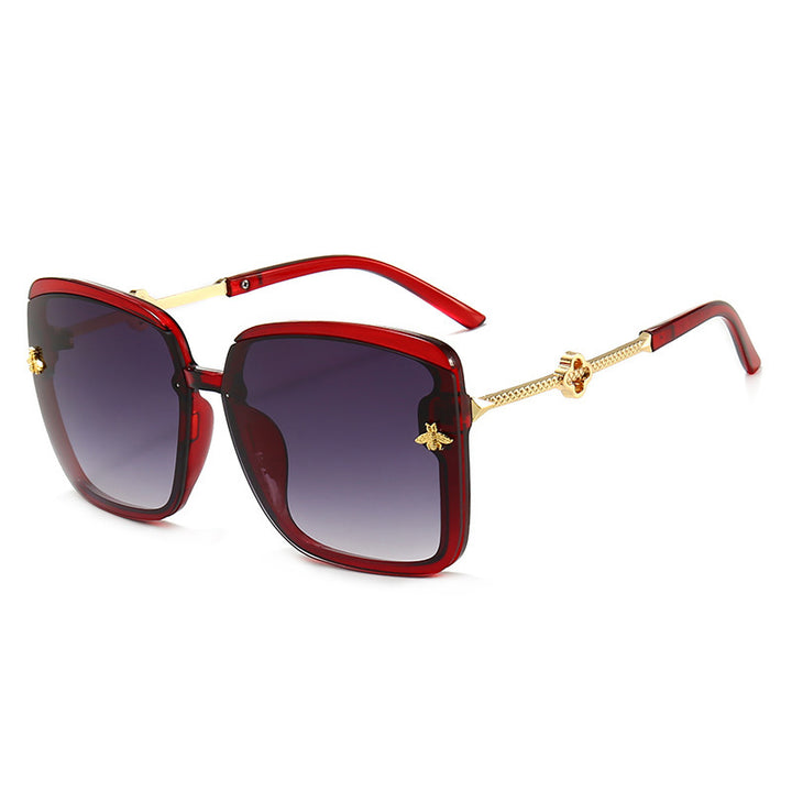 Luxe Oversized Square Frame Sunglasses Bowlift