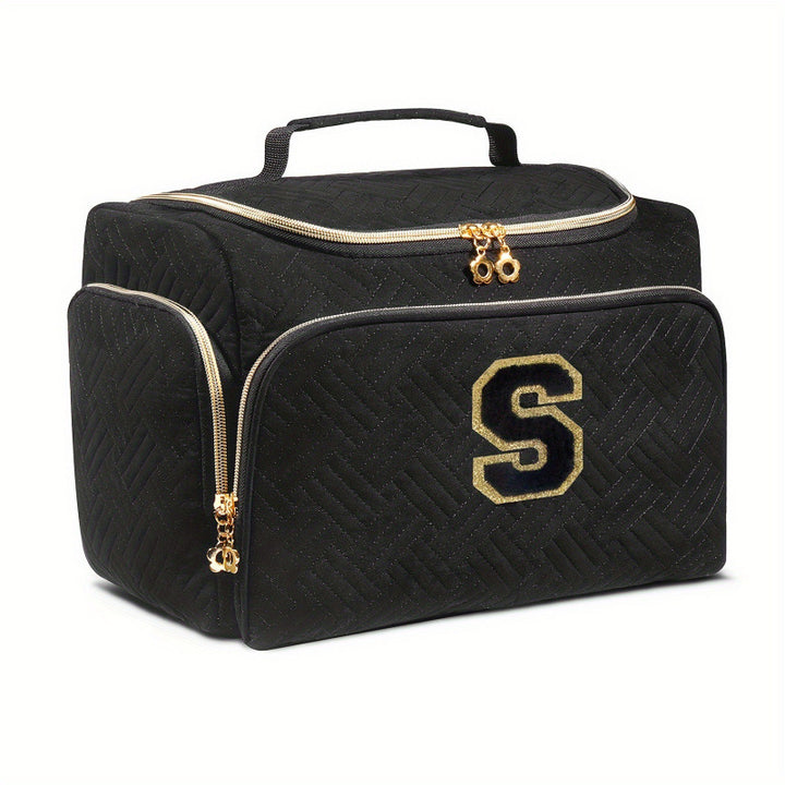 Cosmetic Organizer Bag with Multi-functional Interior Layout Bowlift