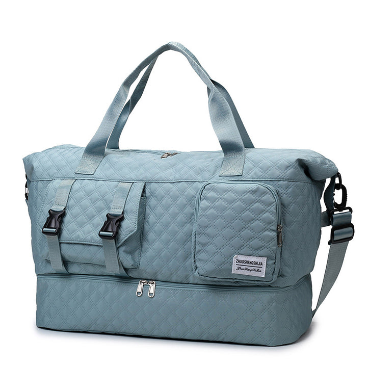 Premium Quilted Travel Tote