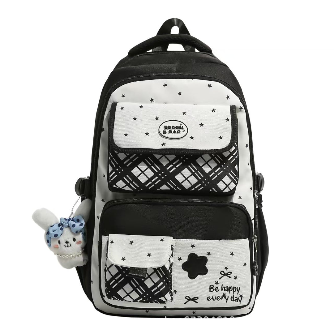 Multi-Compartt Plush Character Backpack Bowlift