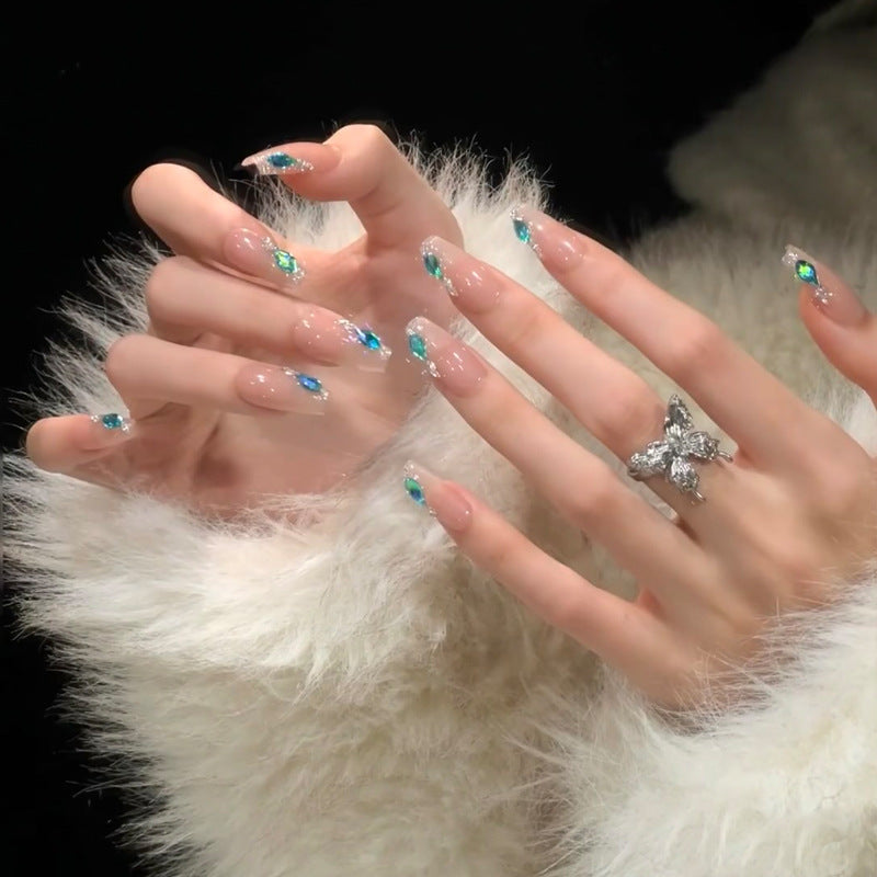 Natural Almond-Shaped Press-On Nails Bowlift