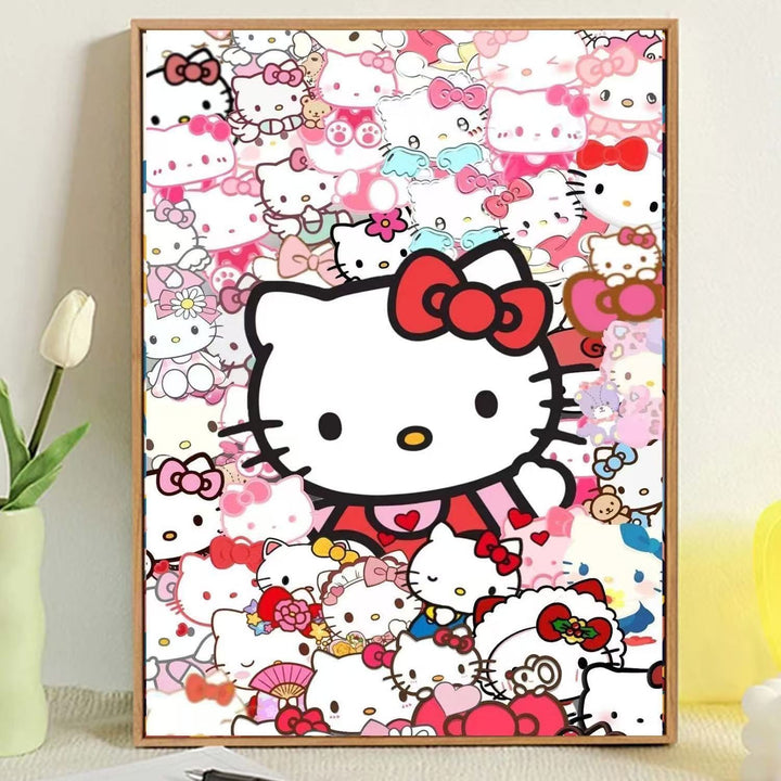 Hello Kitty Character Wall Art Bowlift