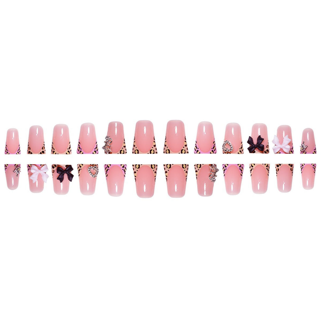 Decorative Thematic Press-On Nail Set Bowlift