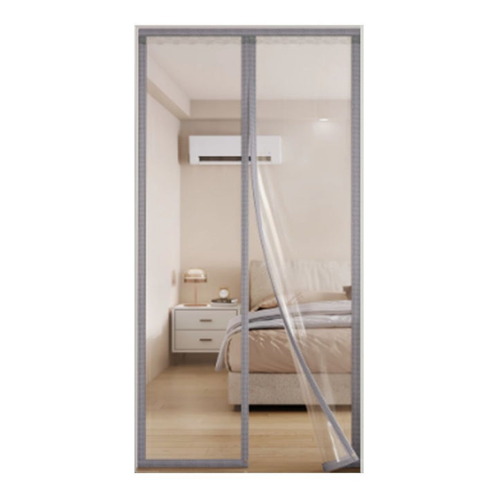 Women's Transparent Sliding Door Curtain Bowlift