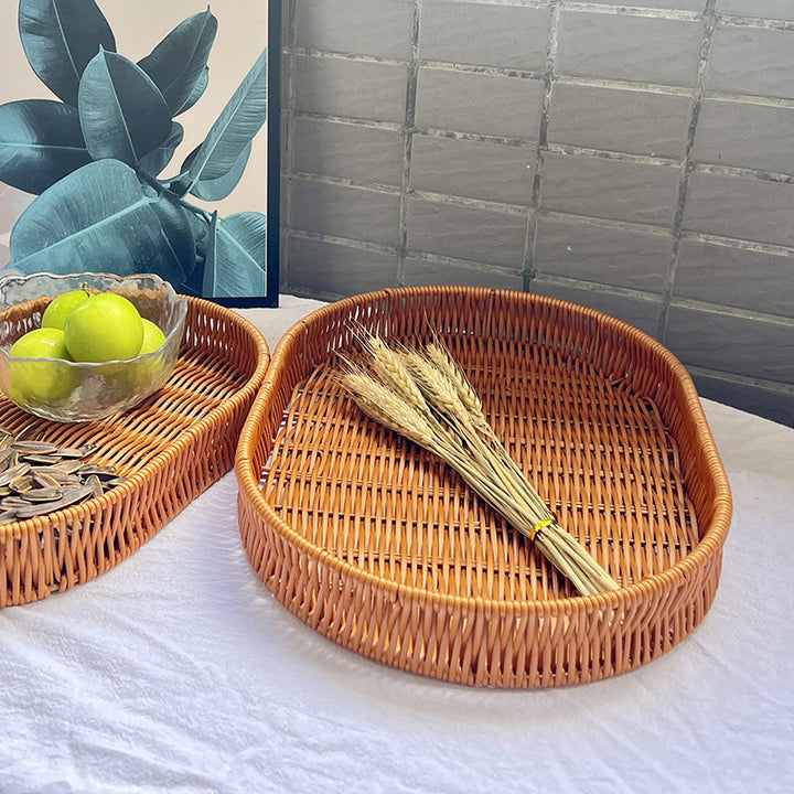 Woven Serving Tray Bowlift