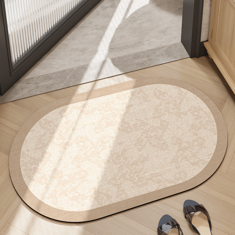 Unisex Marble Pattern Bath Mat Bowlift