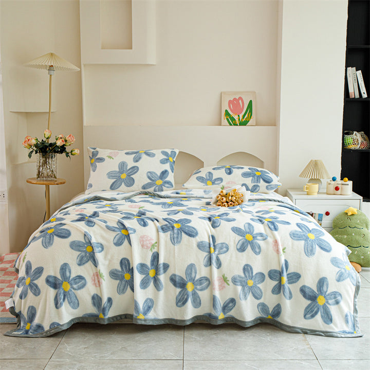 Women Patterned Blanket made of Soft Cotton Bowlift