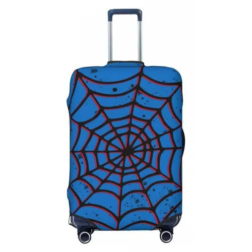 Unisex nan elastic luggage cover with football argyle pattern, tear-resistant stretch cover for trolley with handle and wheel openings Bowlift