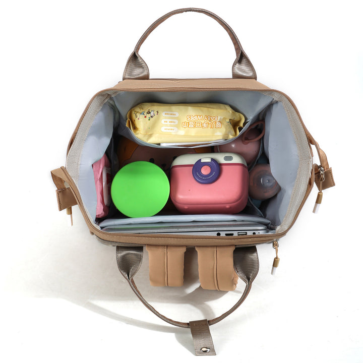 Multi-Pocket Stylish Diaper Backpack Bowlift