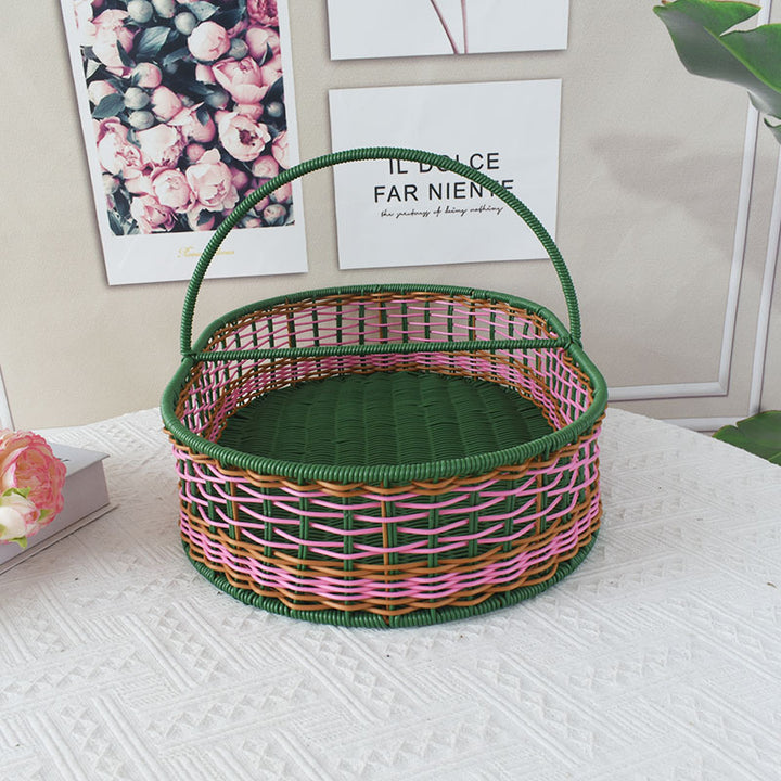 Decorative Woven Basket Bowlift