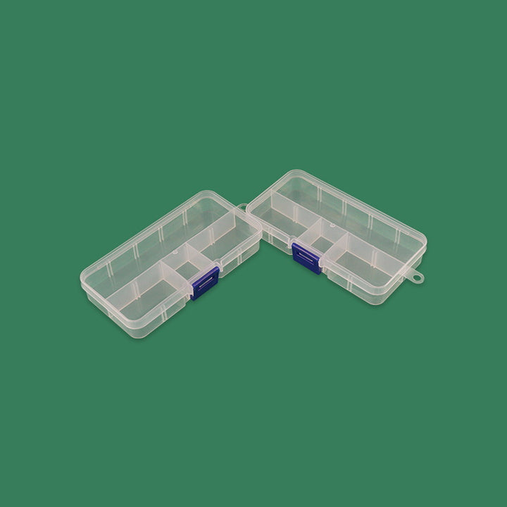 Transparent Multi-Division Storage Organizer Bowlift