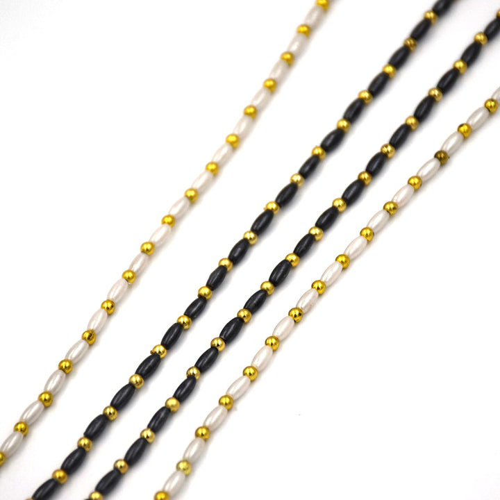 Elegant Beaded Eyewear Chain Bowlift