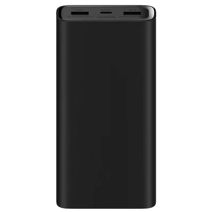 High-capacity portable power bank with dual USB-A and USB-C pass-through fast charging Bowlift