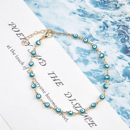 Decorative Eye Charm Anklet Bowlift