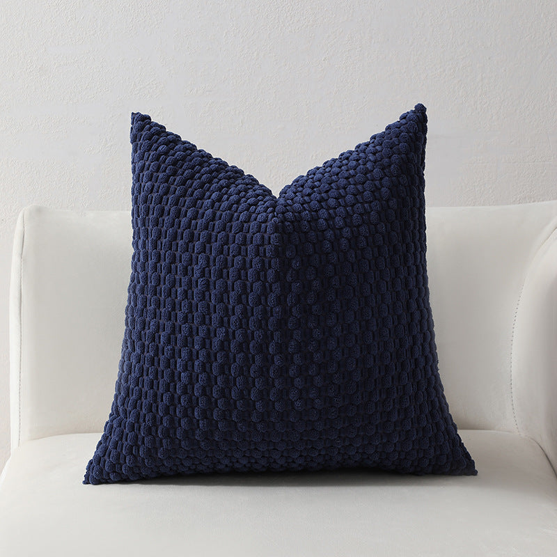 Textured Knit Decorative Pillow