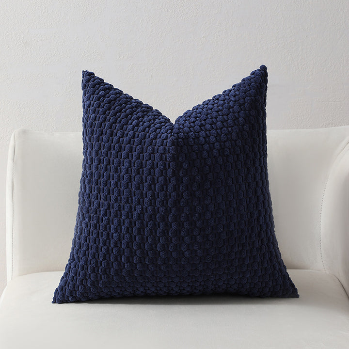 Textured Knit Decorative Pillow