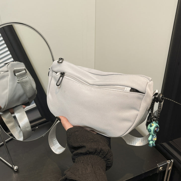 Compact Crossbody Messenger Bag Bowlift