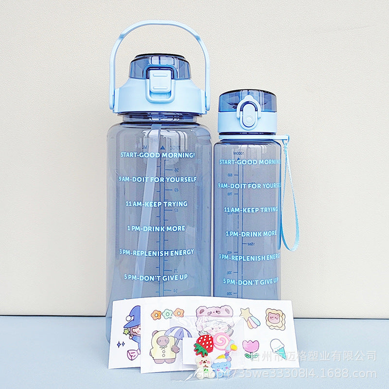 Ladies Motivational Water Bottle Bowlift