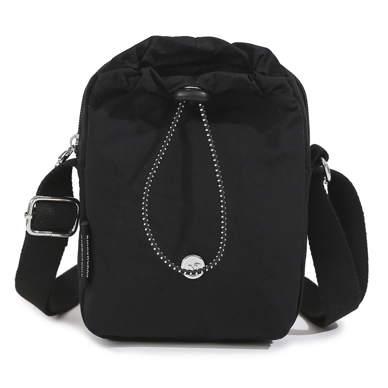 Compact Drawstring School Backpack Bowlift
