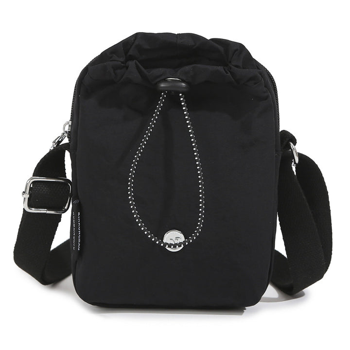 Compact Drawstring School Backpack Bowlift